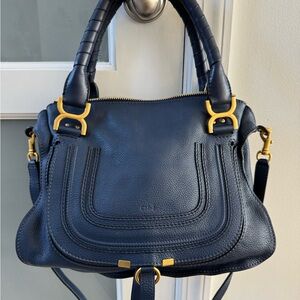 Chloe Marcie Medium in Grained Leather